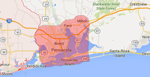 Florida Pensacola route